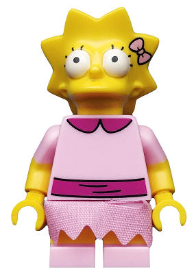 Lisa, The Simpsons, Series 2 (Minifigure Only) (sim030)