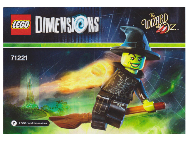 71221 Wicked Witch Fun Pack (Used) LEGO Dimensions