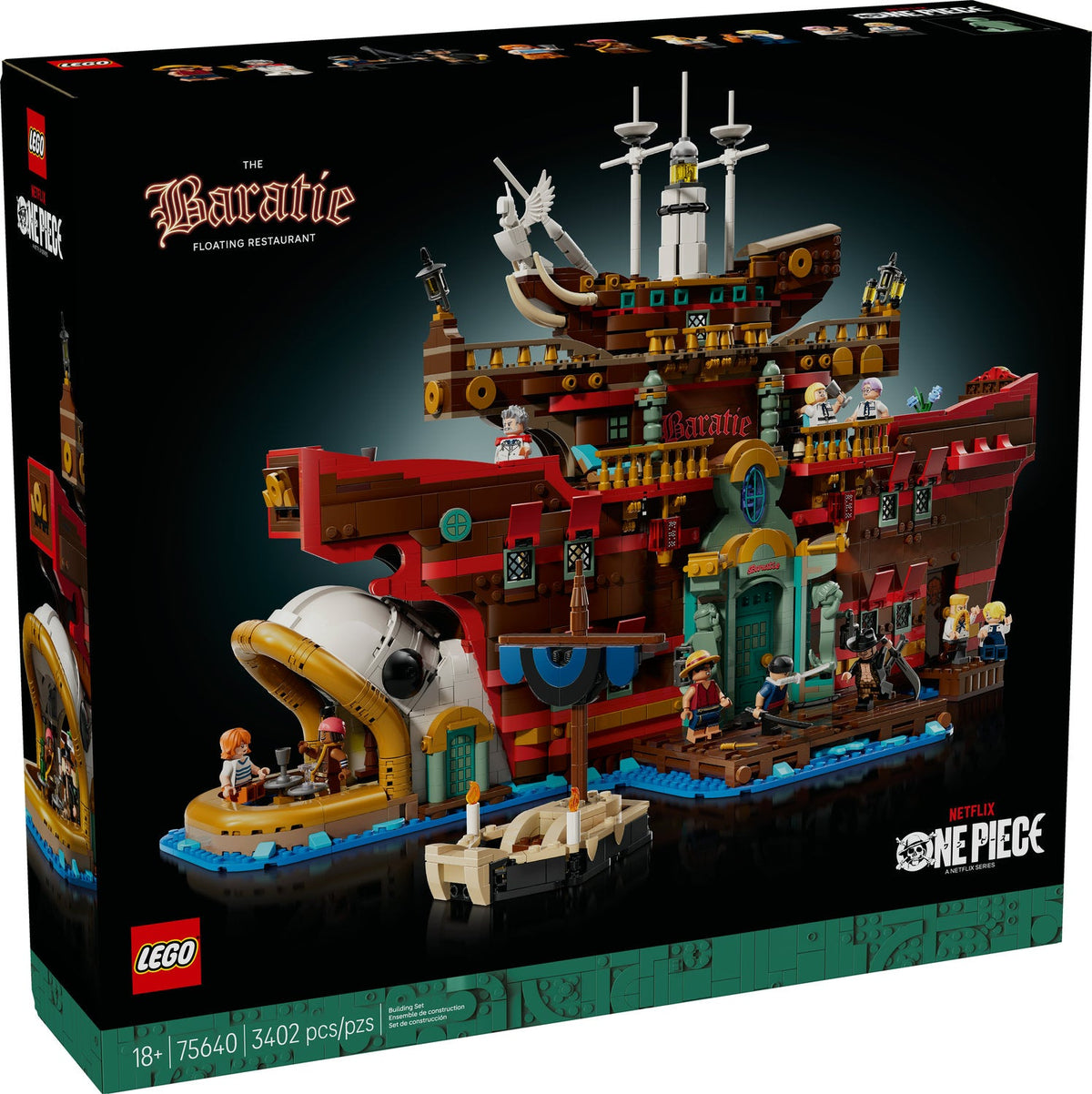 75640 The Baratie Floating Restaurant (Retired) LEGO One Piece