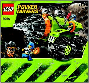 8960 Thunder Driller (Used) LEGO Power Miners