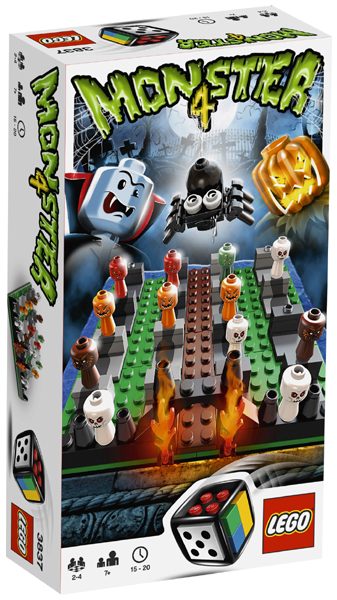 3837 Monster 4 (Retired) LEGO Games