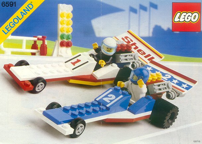 6591 Nitro-Dragsters (Used) LEGO Town