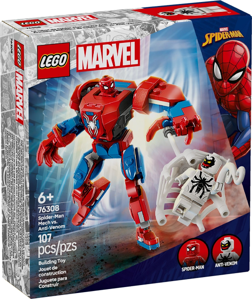 76308 Spider-Man Mech vs. Anti-Venom (Retired) LEGO Super Heroes