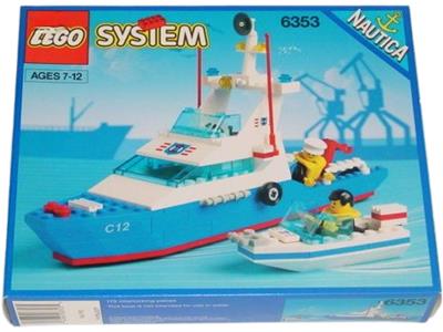 6353 Coastal Cutter (Retired) LEGO Town