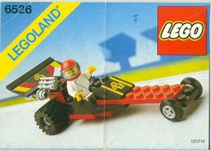 6526 Red Line Racer (Used) LEGO Town