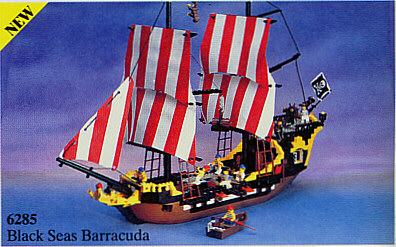 6285 Black Seas Barracuda (Certified) LEGO Pirates