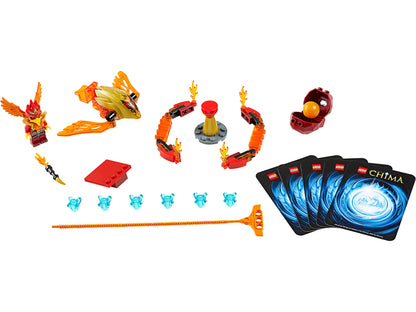 70155 Inferno Pit (Used) LEGO Legends of Chima
