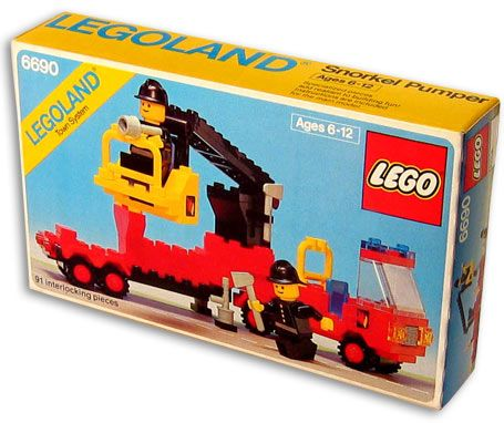 6690 Snorkel Pumper (Retired) LEGO Town