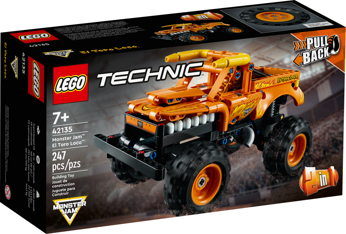 42135 Monster Jam El Toro Loco (Retired) LEGO Technic