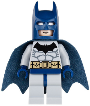 Batman - Light Bluish Gray Suit, Dark Blue Mask (bat022)