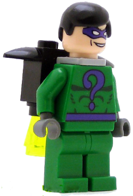 The Riddler - Black Hair, Jet Pack (bat023)