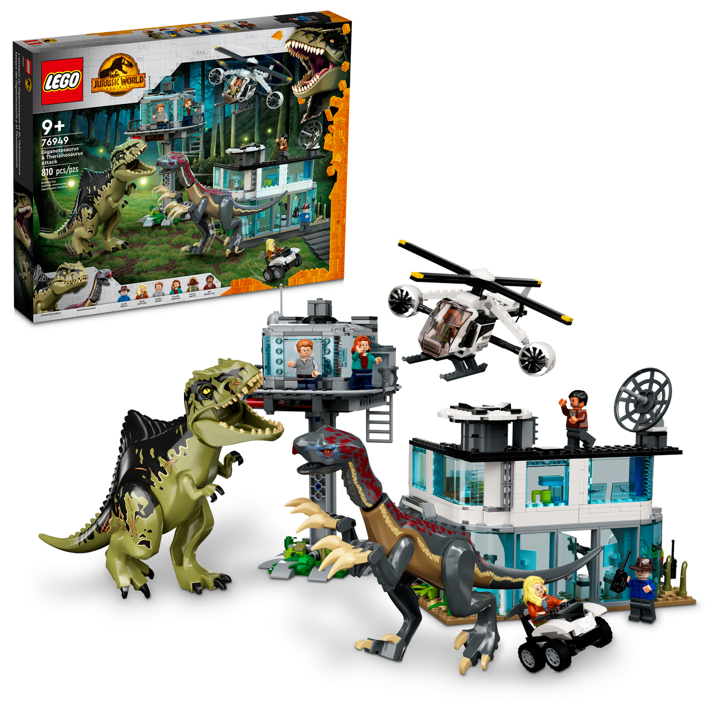 76949 Giganotosaurus & Therizinosaurus Attack (Retired) LEGO Jurassic World