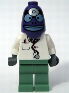 Bikini Bottom Emergency Room Doctor - Chest Pocket (bob017b)