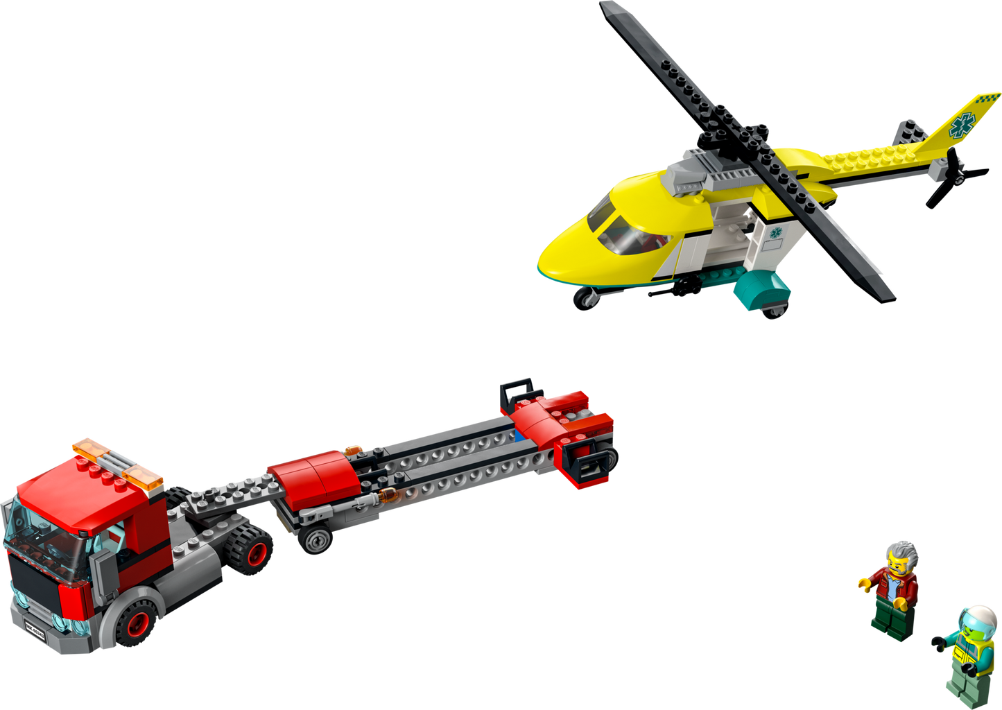 60343 Rescue Helicopter Transport (Retired) LEGO City