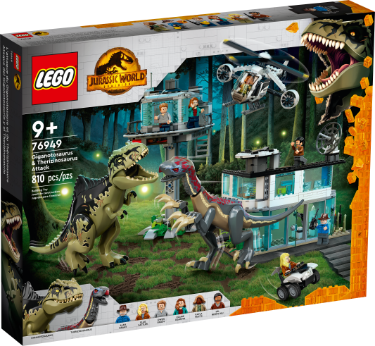 76949 Giganotosaurus & Therizinosaurus Attack (Retired) LEGO Jurassic World