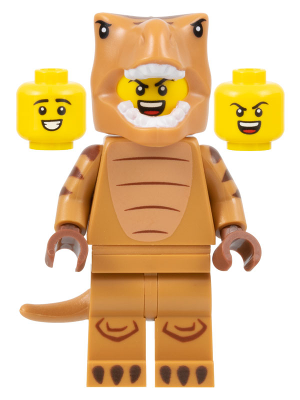 T-Rex Costume Fan, Series 24 (Minifigure Only) (col417)