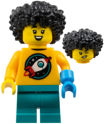 Astronomer Kid, Series 27 (Minifigure Only) (col452)