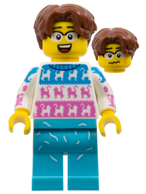 S27 Cat Lover - Series 27 Minifigure (col459)