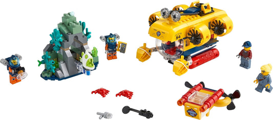 60264-C Ocean Exploration Submarine (Certified) LEGO City