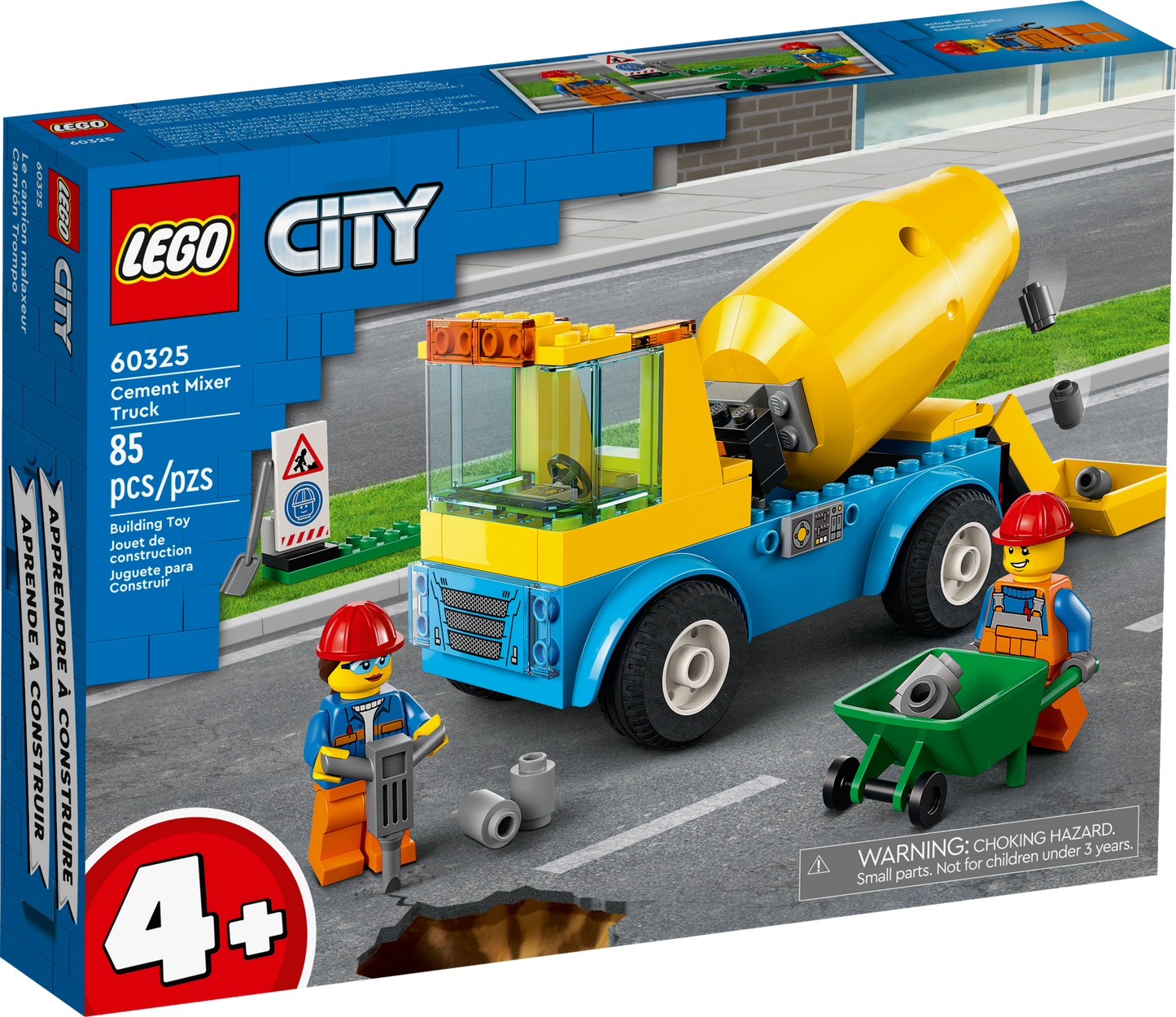 60325 Cement Mixer Truck (Retired) LEGO City