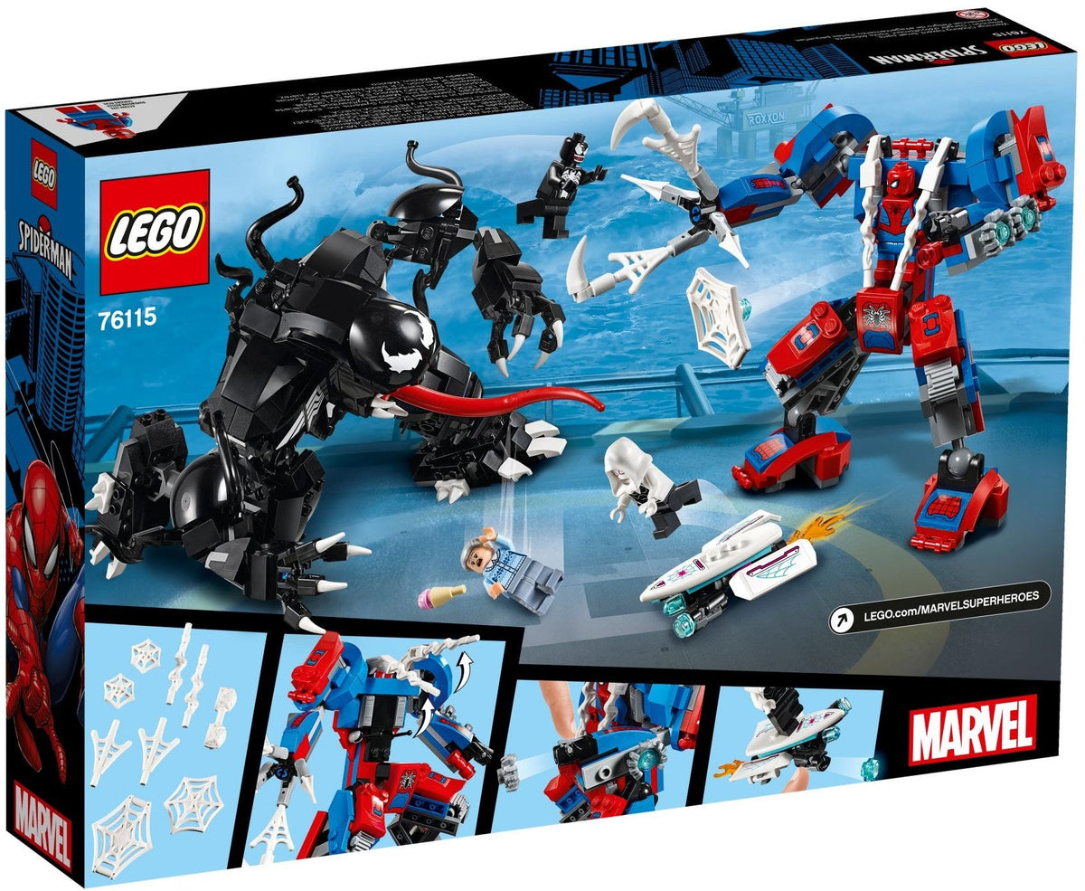 76115 Spider Mech vs. Venom