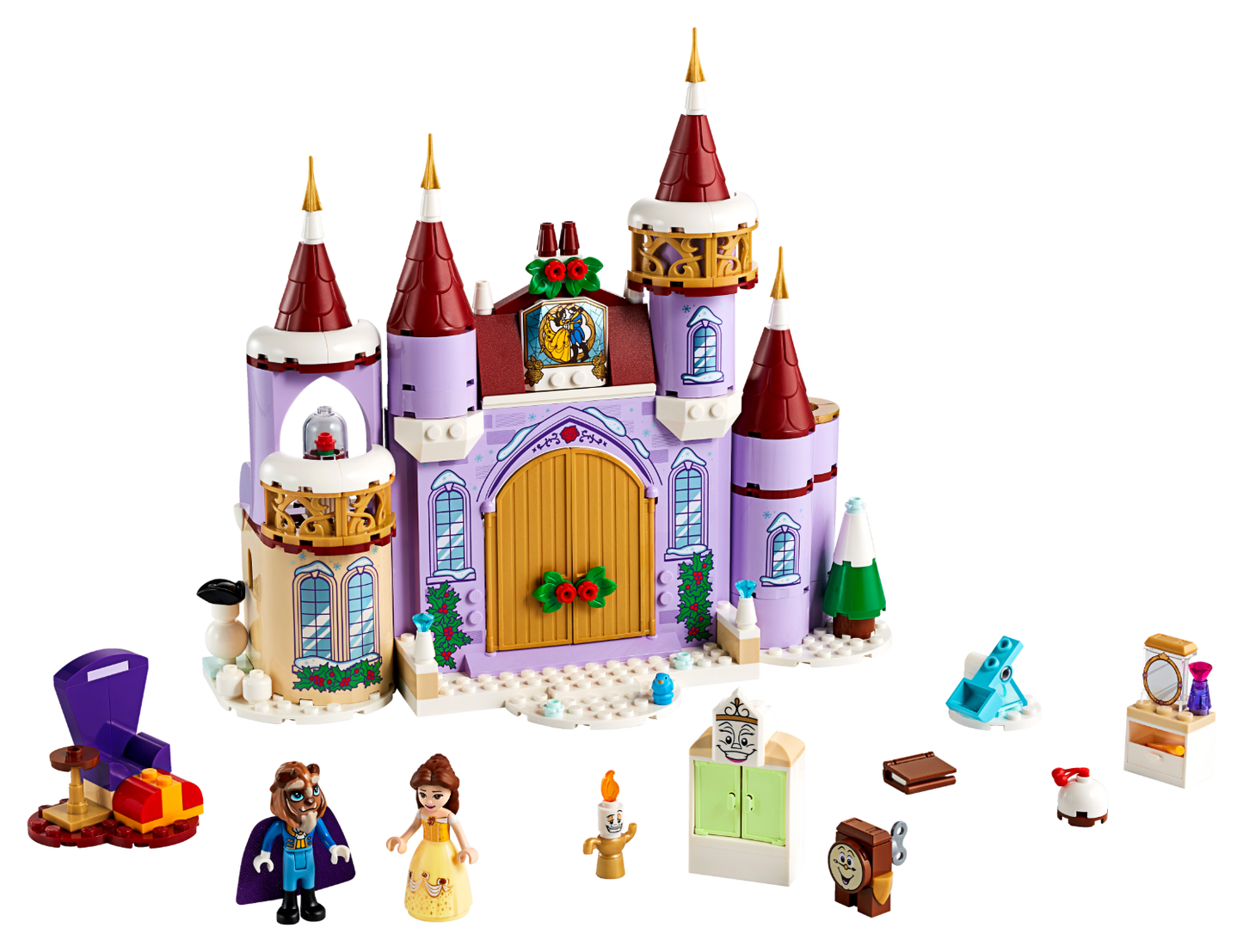 43180 Belle's Castle Winter Celebration (Retired) LEGO Disney