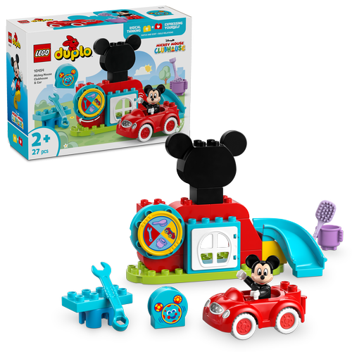 10454 Mickey Mouse Clubhouse & Car (Retired) LEGO DUPLO
