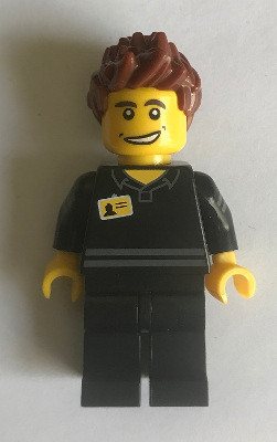 Store Employee (100 LEGO Stores - North America Back Printing) (gen132)