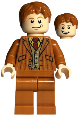 Fred / George Weasley - Dark Orange Suit (hp122)