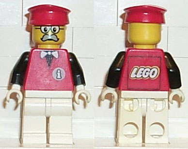 Infomaniac, LEGO Logo on Back (inf001)