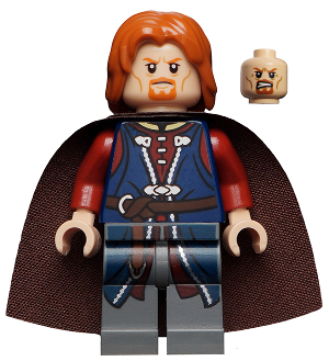 Boromir - Dark Bluish Gray Legs (lor014)