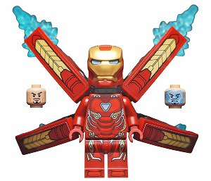 Iron Man Mark 50 Armor, Wings with Stickers (sh0497as)