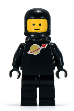 Classic Space - Black with Air Tanks (sp003)