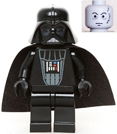 Darth Vader (Light Bluish Gray Head) (sw0004a)