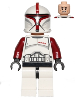 Clone Trooper Captain (Phase 1) - Scowl (sw0492)