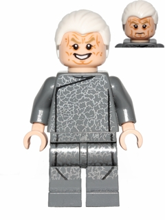 Chancellor Palpatine - Dark Bluish Gray Outfit, White Combed Hair (sw0540)