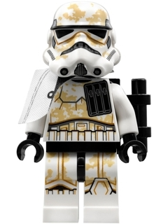 Sandtrooper (Sergeant) - White Pauldron, Ammo Pouch, Dirt Stains, Survival Backpack (sw0894)