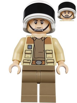 Captain Antilles - Dark Tan Shirt, Small Rank Badge (sw1035)