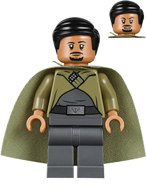 Bail Organa - Olive Green Cloak (sw1037)