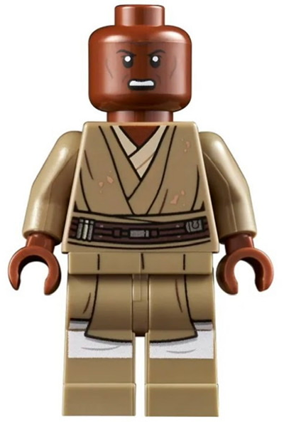 Mace Windu (Dark Tan Legs, Open Mouth) (sw1165)