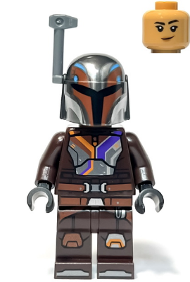 Sabine Wren - Dark Brown Armor, Helmet (sw1302)