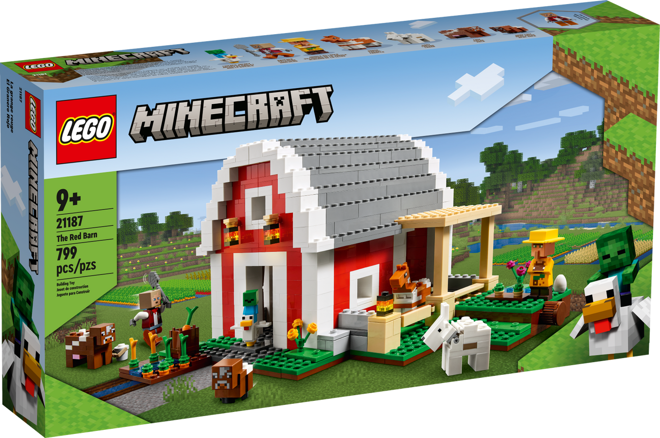 21187 The Red Barn (Retired) LEGO Minecraft