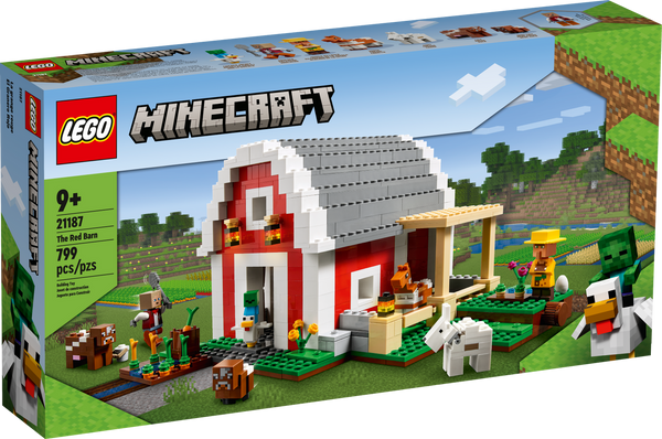 21187 The Red Barn (Retired) LEGO Minecraft
