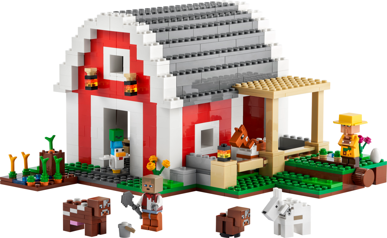 21187 The Red Barn (Retired) LEGO Minecraft