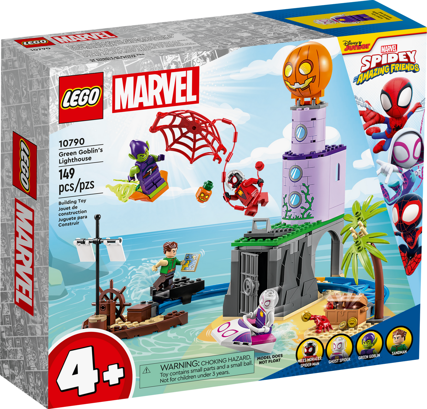 10790 Team Spidey at Green Goblin's Lighthouse (Retired) LEGO DUPLO