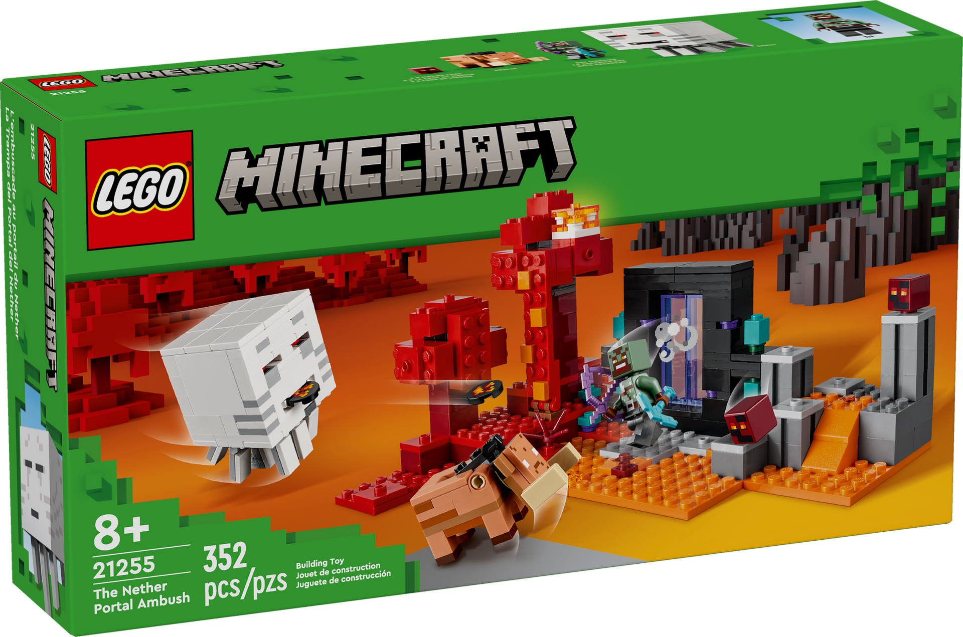 LEGO® Minecraft® The Nether Lava Battle – AG LEGO® Certified