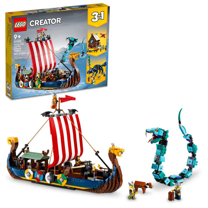 31132 Viking Ship and the Midgard Serpent (Retired) LEGO Creator