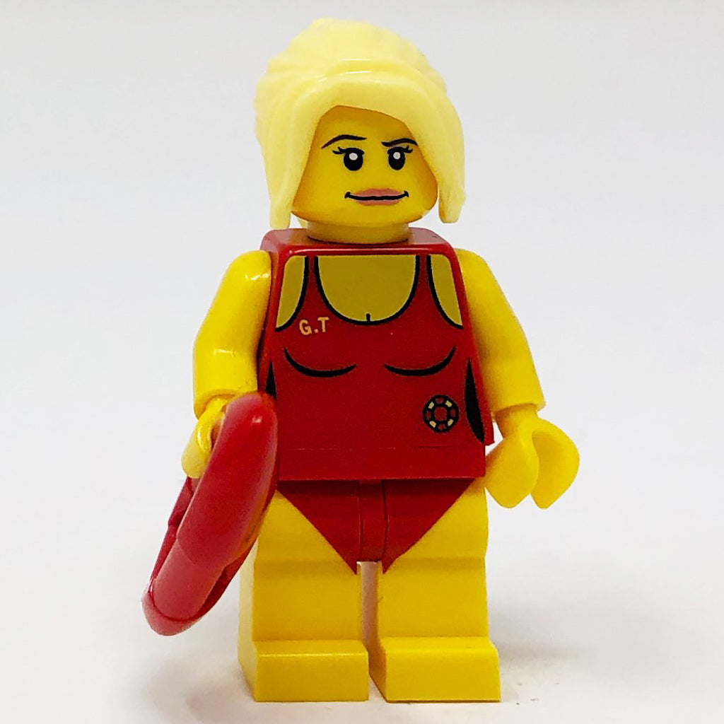 S2 Lifeguard (Female) - Series 2 Minifigure (col024)