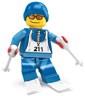 S2 Skier - Series 2 Minifigure (col028)