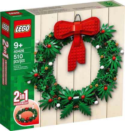 40426 Christmas Wreath 2-in-1 (Retired) LEGO Seasonal